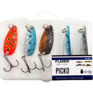 FLADEN Picko Blinker Set 5Stück 10-12g