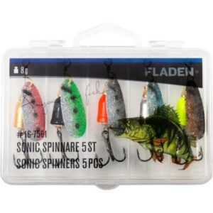 FLADEN Spinner Set 5teilig 8g in plastic box