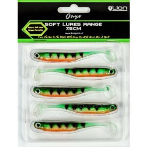 Lion Sports Onyx Natural 7.5 cm Soft Lure Striped Perch Fry