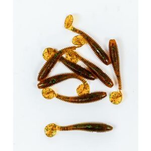 Lion Sports Onyx Screw Tail Worm 60 mm 1.4 g  Amber