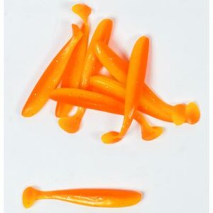 Lion Sports Onyx Curly T Tail Gummifisch 68 mm 2 g Orange