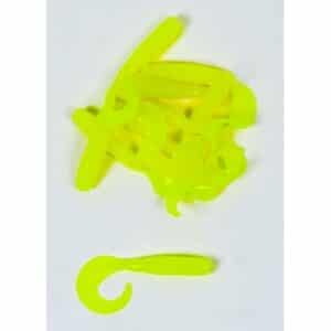 Lion Sports Onyx Curly Tail Soft Wurm 65 mm 3 g gelb