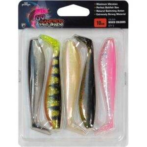 Fox Rage Zander Pro 12cm UV mixed colour pack x 5pcs