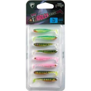 Fox Rage UV Micro Tiddler fast 5cm x 8pcs