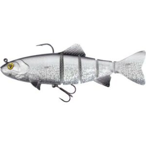 Fox Rage Replicant Trout 18cm 7" 110g Jointed UV Silver Bleak