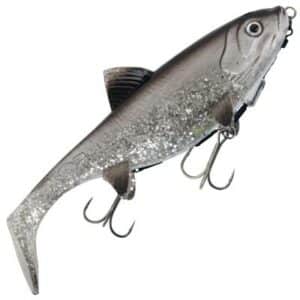 Fox Rage Replicant 18cm 7" Shallow 65G Uv Silver Bait Fish