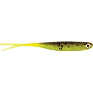 Berkley PowerBait Sneakminnow Brown/Chartreuse 11cm 4Stk.