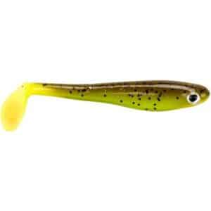 Berkley PowerBait Hollow Belly Brown Chartreuse 12