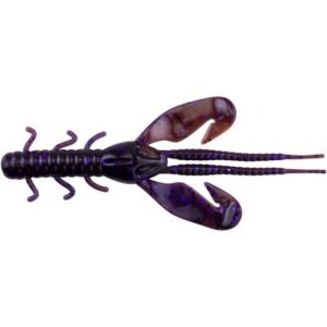 Berkley PowerBait Rocket Craw Purple Pumpkin Red 10cm 8Stk.