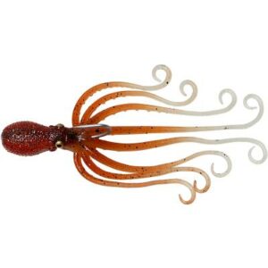 Savage Gear 3D Octopus 35g 10cm Brown Glow