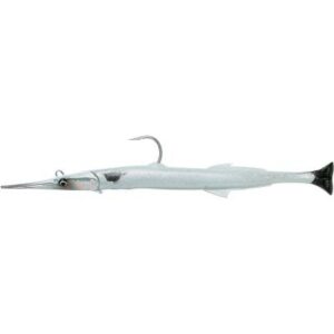 Savage Gear 3D Needlefish Pulsetail 2+1 23cm 55g Pearl White Silver