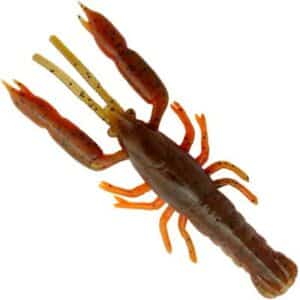 Savage Gear 3D Crayfish Rattling 6.7Cm 2.9G Brown Orange 8Pcs