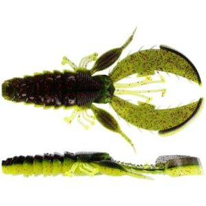 Westin CreCraw Creaturebait 14cm 32g Black/Chartreuse 2pcs