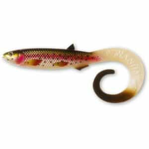 Quantum 36g 21cm Yolo Curly Shad rainbow trout