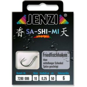 JENZI Friedfischhaken SA-SHI-MI Gebunden Gr.6 0