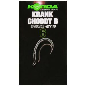 Korda Krank Chod Barbless size 6