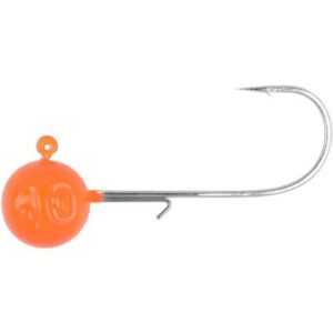 Spro Round Orange Jig Head 1-5G 3Stk.