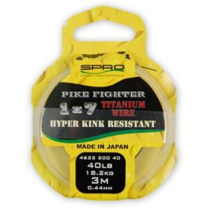 Spro Predator 1X7 Titanium Wire 3M 40Lb