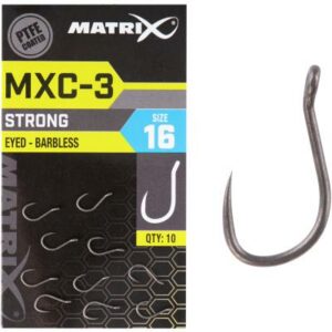 Matrix MXC-3 Size 14 Barbless Eyed PTFE 10pcs