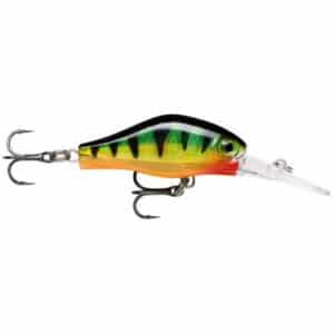 Rapala Shadow Rap Fat Jack 04 P 4cm 3m Langsam aufsteigend Perch