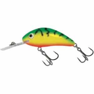 Salmo Rattlin Hornet schwimmend 3.5cm 3.1G grün Tiger 1