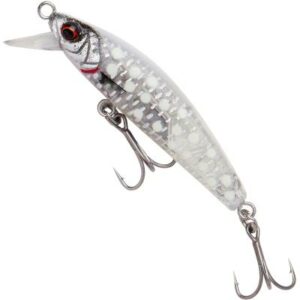 Savage Gear Gravity Minnow 5Cm 8G Fast Sinking Crystal White Glow