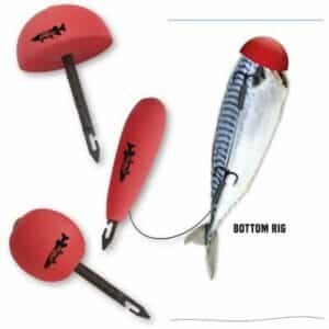 Quantum Mr. Pike Bait Pop Up Kit rot 3Stück