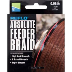 Preston Absolute Feeder Braid - 0.08Mm - 150M