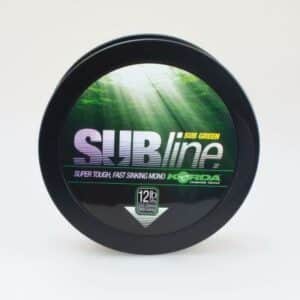 Korda SUBline- 1000 m Green 20lb / 0.43mm