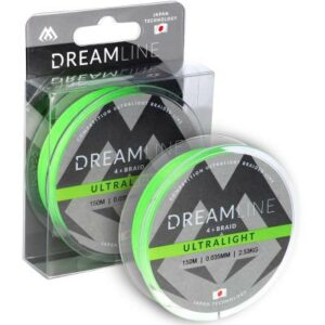 Mikado Dreamline Ultralight - 0.047mm/3.87Kg/150M - Fluo Grün