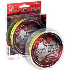 Mikado Cat Territory Octa Braid - 0.40mm/39.8Kg/150M - Fluo Gelb