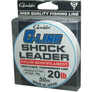 Gamakatsu G-Line Shock Leader 50M 30Lbs 0.47Mm 6P