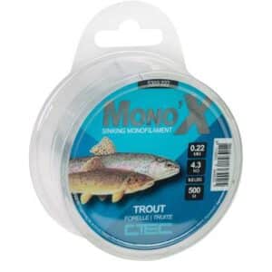 Ctec Mono X Trout Clear 0.26Mm/6.2Kg 500M