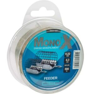 Ctec Mono X Feeder Brown 0.22Mm/4.3Kg 500M