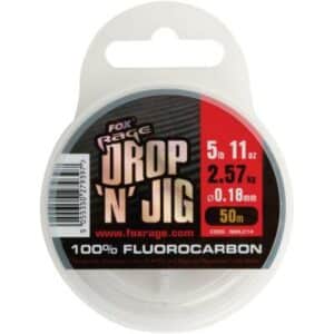 Fox Rage Drop & jig flurocarbon 0.22mm 3.53kg 7.79lb x 50m