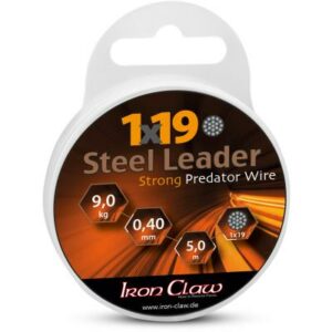 Iron Claw 1x19 Steel Leader 18kg 5m