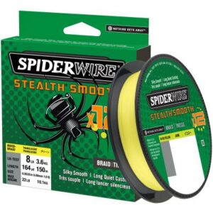 SpiderWire Stealth Smooth12 0.07MM 150M 6.0K Hi-Vis Yellow