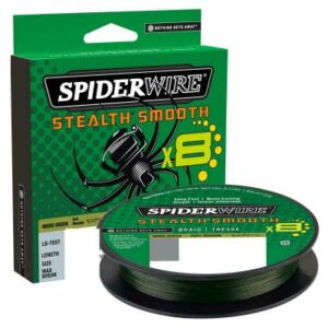 Spiderwire Stealth Smooth8 0.15mm 300M 16.5K Moss Green