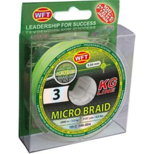 WFT Micro Braid KG chartreuse 150m 3