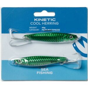 Kinetic Cool Herring 2pack 40g Green/Silver