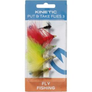 Kinetic Put N' Take Flies 3 5pcs