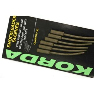 Korda Shockleader Sleeves – 10 Stück weddy green