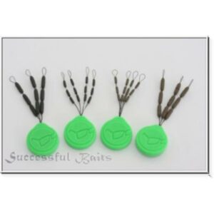 Korda Sinker Tungsten Hooklink Weight - 9 Stück large green