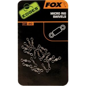 FOX Edges Micro Rig Swivels x 20