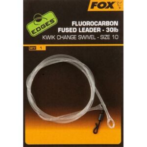 FOX Fluorocarbon fused leader size 10 kwik change