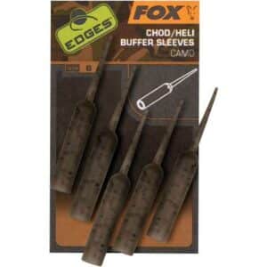 Fox Edges Camo Naked Chod/Heli Buffer Sleeves x6