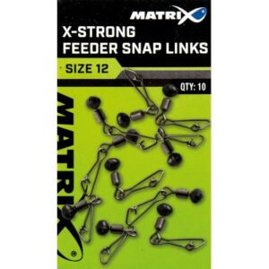 Matrix X-Strong Feeder Snap Links Size 12 x 10