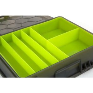 Matrix double sided feeder & tackle box