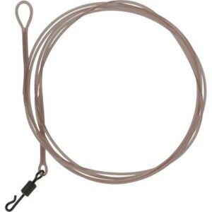 Prologic LM Mirage Loop Leader 100cm 45lbs W/Ring Swivel