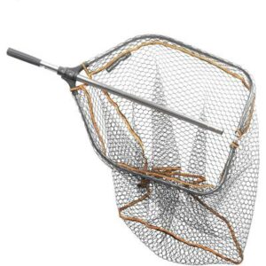 Savage Gear Pro Folding Rubber Large Mesh Landing Net XL 70x85cm